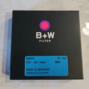 B+W 67mm UV-Haze 1x MRC 010 Filter - Picture 1 of 4