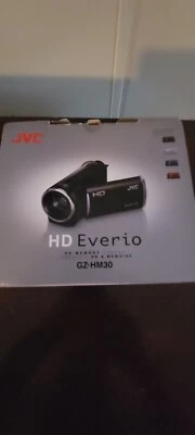 Open Box - JVC Everio GZ-HM30 GZ-HM30BU HD Camcorder - SILVER- 046838045363 - Image 1 of 4