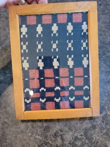 Antique kodak eastman frame rochester ny Primitive Tiny Sampler Folk Art 1920s - Picture 1 of 12