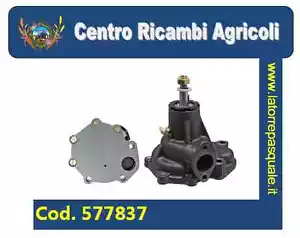 577837 POMPA ACQUA TRATTORE ORIGINALE OMP TRATTORE FIAT 35/40/50-512-513 ECC. - Foto 1 di 1