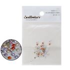 AB Nail Rhinestones Round Beads Flatback Crystal Charms for Nails Art Clothes