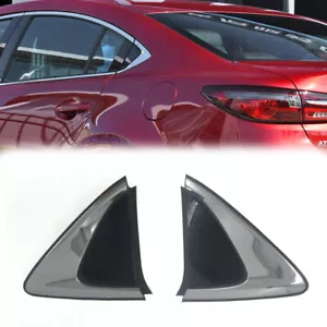 1 Pair Rear Door Window Glass Triangle Trim Cover For Mazda 6 Atenza 2014-2020 - Picture 1 of 7