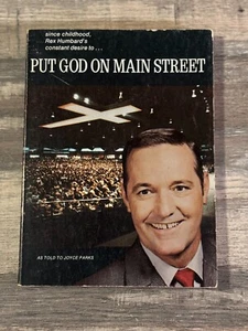 C5 Vintage 1970 PUT GOD ON MAIN STREET by REX HUMBARD Autobiography 1st Edition - Picture 1 of 5