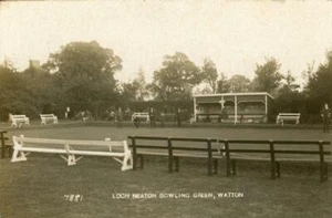 POSTAL FOTOGRÁFICA REAL DEL BOWLING GREEN, LOCH NEATON, WATTON, NORFOLK - Imagen 1 de 2