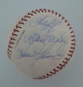 Ross Grimsley Signed Baseball, " To Jeff... "