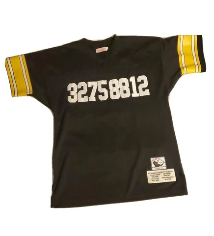 Mitchell & Ness Throwbacks Pittsburgh Steelers Of The Century Jersey 54 Rare Cover