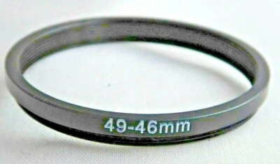 49mm - 46mm  Stepping Ring / Adapter.  Step Down Filter Ring         (X575/3) - Image 1 of 2