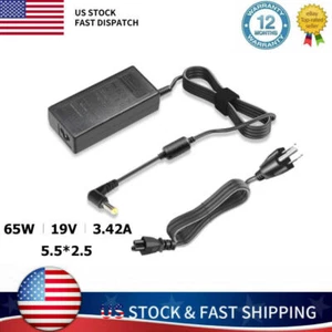19V 3.42A 65W Laptop Adapter Power Supply Charger Cord for Gateway SA1 SA6 - Picture 1 of 4
