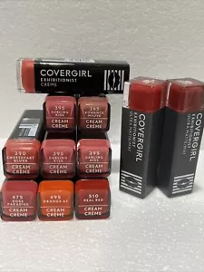 COVERGIRL EXHIBITIONIST CREME & MATTE LIPSTICKS 💄*YOU CHOOSE*💋 - Picture 1 of 14