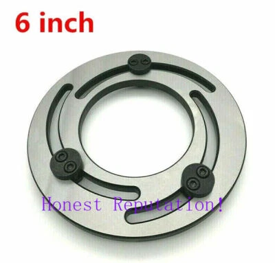6'' CNC Power Chuck Claw Ring Device Bore hydraulic Clamp Metal Work Lathe Jaw - Image 1 of 4