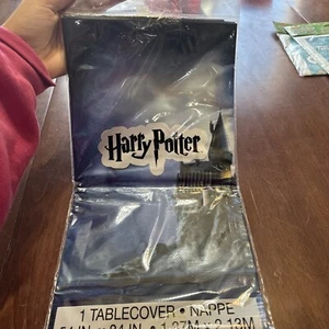 Harry Potter Plastic Table Cover 54 in x 84 in WB #59063 Unique Birthday NEW - Picture 1 of 4