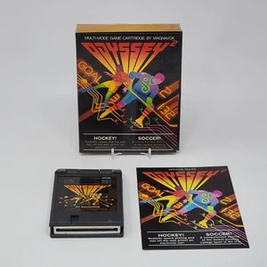 Hockey & Fußball (Magnavox Odyssey 2) CIB KOMPLETT & GETESTET - Bild 1 von 3