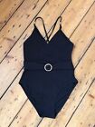 Oasis   Black Swimsuit   Size 10   New With Tag