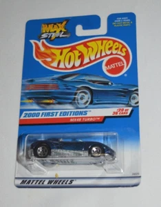 HOT WHEELS 2000 FIRST EDITIONS 20 OF 36 - MX48 TURBO METALLIC BLUE 5 SLOT WHEEL - Picture 1 of 5