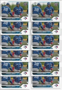 2023 Topps Pro Debut Yhoangel Aponte #PD-34 (12) Card Lot FCL Blue Jays Prospect - Picture 1 of 1