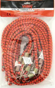 10pc 48" Heavy Duty Bungee Cord Set - Picture 1 of 1