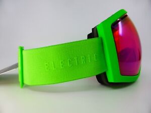 Electric EG2 Snow Goggles Solid Slime - Rose/Blue Chrome + Bonus Green Lens