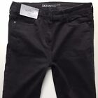 BNWT Ladies Next SKINNY HIGH RISE FRILLY Black Jeans Size 12 L (290J)