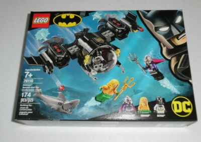 LEGO 76116 DC Batman y Batsub Underwater Clash 174 Piezas Juego de Construcción Kit de Juguete Foto 1 de 3