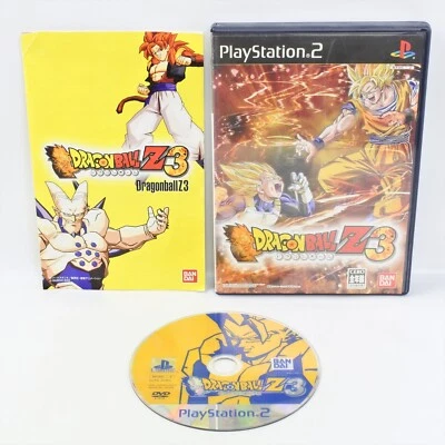 DRAGON BALL Z 3 PS2 Playstation 2 For JP System ccc p2 - Image 1 of 3