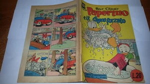ALBI DELLA ROSA # 3 -anno 1°-PAPERINO E IL BAGNO FORZATO-13 / 6 /1954-ORIGINALE - Foto 1 di 1