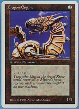 Dragon Engine Summer Magic Edgar NM Artifact Rare MTG CARD (ID 28790) ABUGames