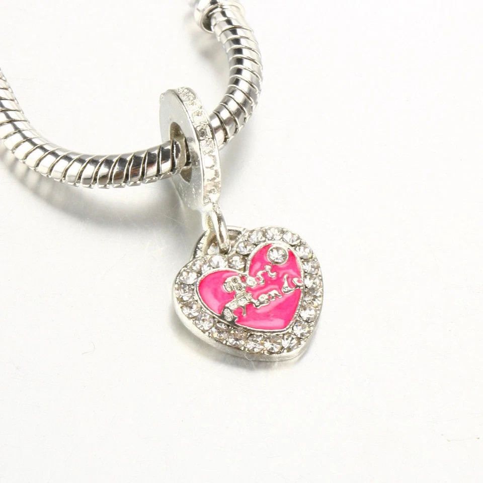 Cuentas esmaltadas rojas Best Friends Foto 1 de 1