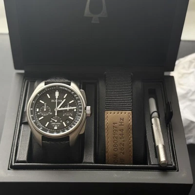 Bulova Lunar Pilot 96B251 Apollo 15 Chronograph 45mm - Image 1 of 4
