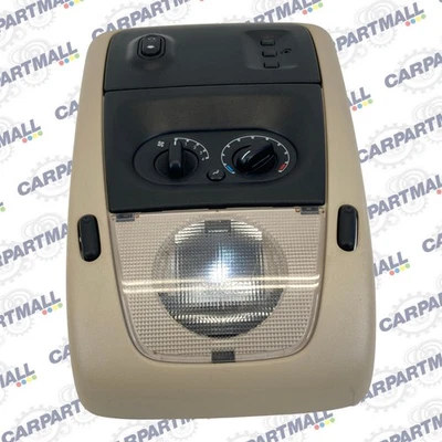 2002-2005 Ford Explorer Roof Overhead Console Dome Map Light w/ Climate Control - Image 1 of 4