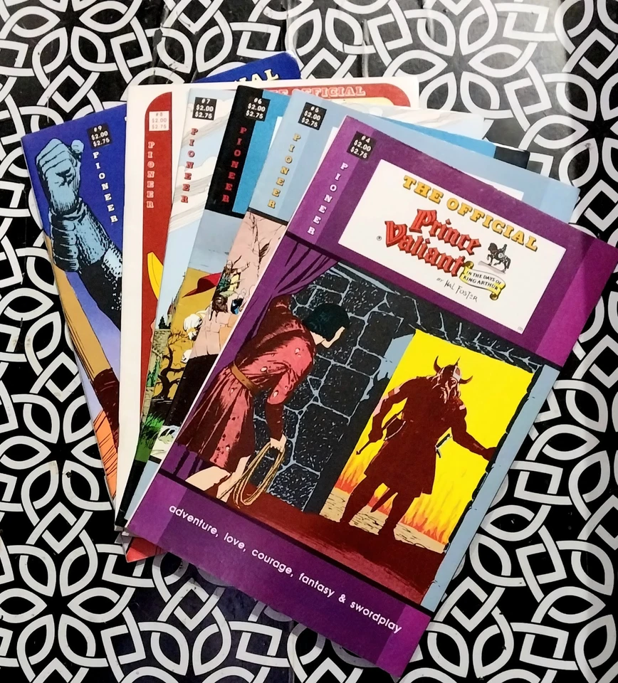 The Official Prince Valiant #4-9 - FN - 1988 - Valiant Comics - Gran conjunto 🔥 Foto 1 de 4