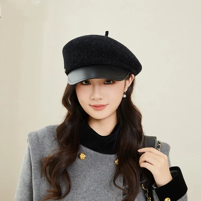 Women Classic Winter Hat Warm Comfort Cap Bonnet Thick Head Cover Wrap Turban - Image 1 of 4