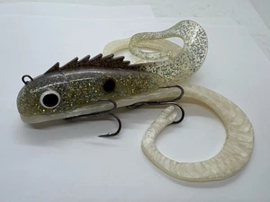 11" Chaos Tackle Show Custom Mid Medussa Glitter Shad Jerkbait Musky Lure - Bild 1 von 1