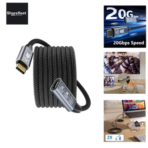 Cable de extensión USB C 6m, USB-C extensión hembra a enchufe compatible... - Imagen 1 de 9