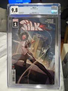 Silk #1 CGC 9.8 White Pages Marvel 2021 #27 Takeshi Miyazawa Stonehouse cover - Picture 1 of 4