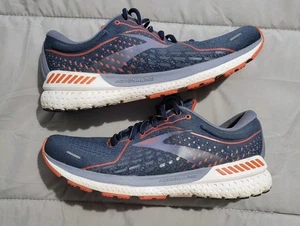 Brooks Turnschuhe Herren Größe UK 9 Adrenaline GTS 21 Weite Blau Straßenlaufschuhe  - Bild 1 von 10