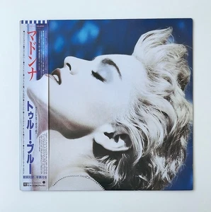 Madonna - True Blue Japan LP [VINYL] (EX/EX) / with Obi, LINER & Insert , 1986 - Picture 1 of 15