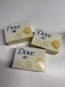 3 Riegel Set Dove Go Fresh Zitronengras Grapefruit Energize Stabseife je 4,25 Unzen NEU - Bild 1 von 1