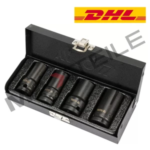 Schraubenausdreher Linksausdreher Felgenschloss Set 1/2" 4-tlg Demontageeinsätze - Bild 1 von 6
