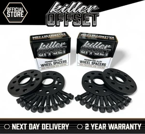 Killer Offset BMW schwarz Spurverbreiterung 15mm 20mm & Schrauben M5 F10 F80 M3 M4 M2 - Bild 1 von 5