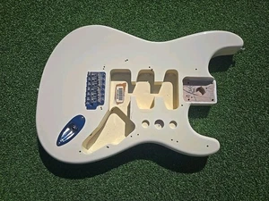 2003 Fender MIM Standard Statocaster Body White Strat Mexico - Bild 1 von 14