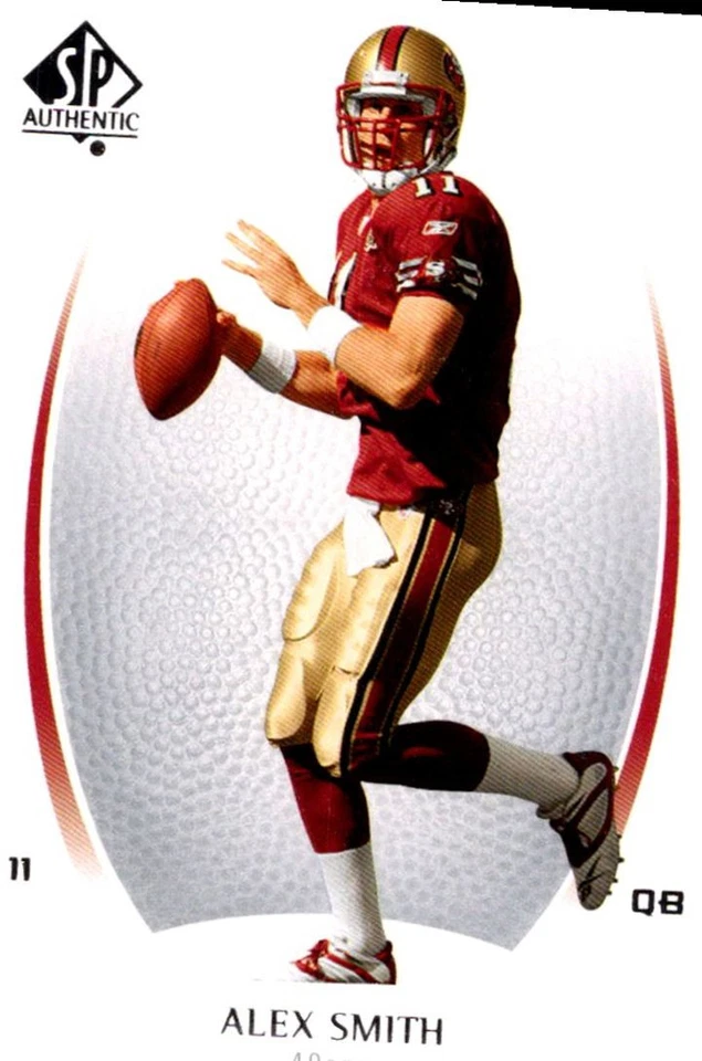 2007 SP Authentic Alex Smith San Francisco 49ers #3 - Image 1 of 2