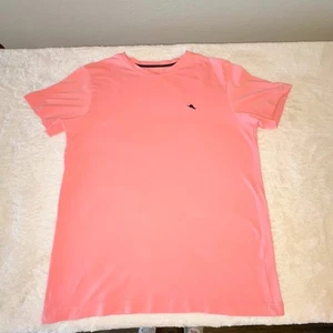 Tommy Bahama T-Shirt Men’s Small Pink Comfort Stretch Cotton Casual Outdoors - Picture 1 of 7