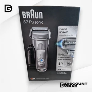 Braun Series 7 Pulsonic (7790cc) Smart Shaver w/ Clean & Charge Station - Picture 1 of 6