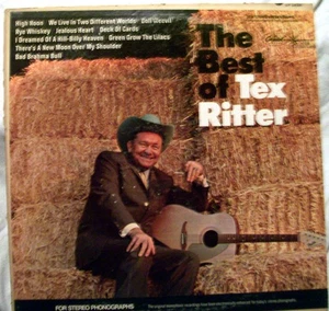 TEX RITTER THE BEST OF TEX RITTER RECORD CAPITOL RECORDS DT 2595 - Picture 1 of 4