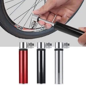 Portable Mini Bike Pump Aluminum Alloy Cycling Hand Air Pump Ball Tire Inflator - Picture 1 of 27