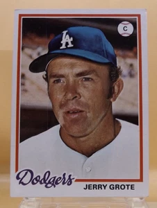 1978 Topps #464 - Jerry Grote - Los Angeles Dodgers - Excellent - Picture 1 of 2