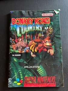 SNES - Donkey Kong Country - Anleitung - Bild 1 von 2