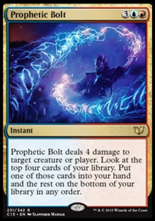 Prophetic Bolt - Medium Play MTG Commander 2015 - Image 1 of 1
