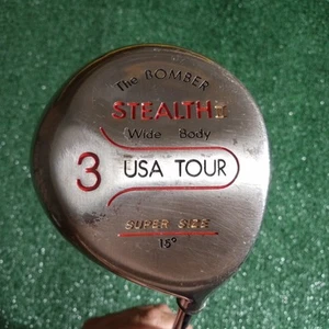 Stealth The Bomber USA Tour 3 Driver 15* Super Size RH Graphite Shaft 43" - Picture 1 of 9
