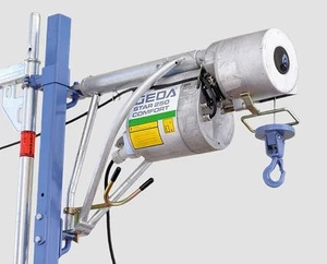 Original GEDA Star Bauaufzug Gerüstmontage Materialtransport Hebelift Seilaufzug - Bild 1 von 7